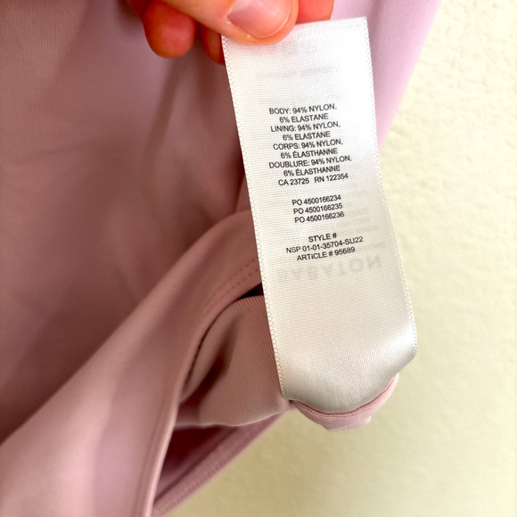 🌸 Aritzia Blush Pink Bodysuit – Size M 🌸 - Picture 6 of 6